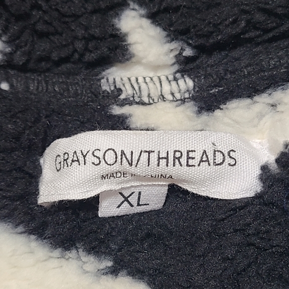 Grayson Threads Faux Fur  pullover jacket size XL - Picture 8 of 12